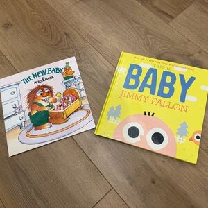 Kids Book Set - The New Baby & This Is Baby